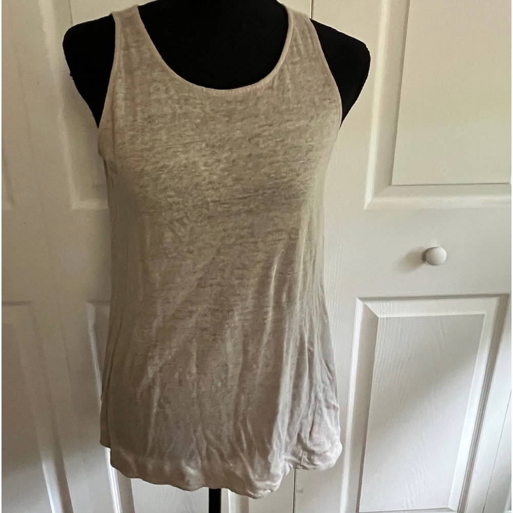 Cynthia Rowley Linen Tank Top